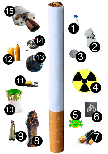 What is in a cigarette? What is in a cigarette?